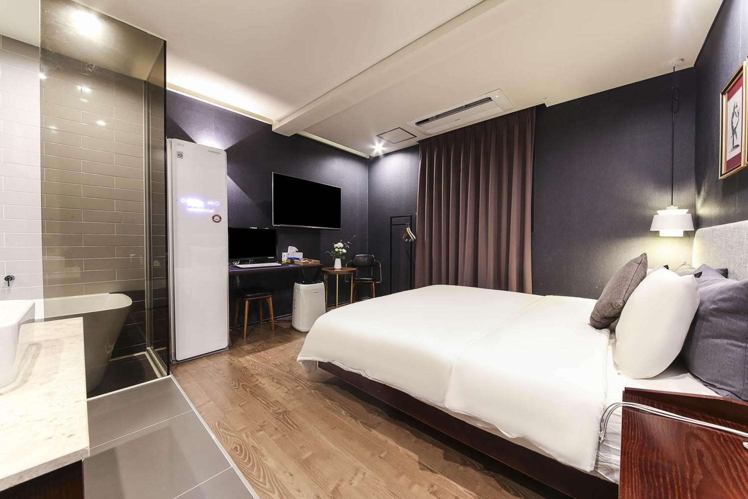 Hotel Brown Dot Yangjeong Ciudad Metropolitana de Ciudad Metropolitana de Busan Exterior foto